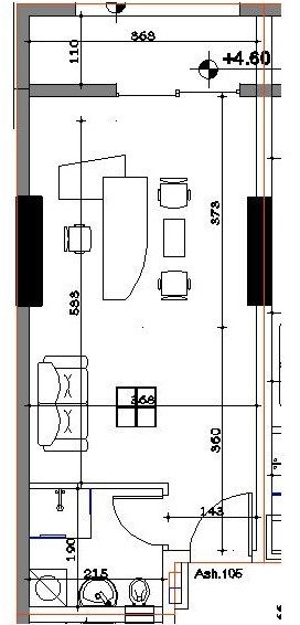 Tirane, shitet ambjent biznesi Kati 1, 45 m² 62,400 € (Yzberisht) TT 916