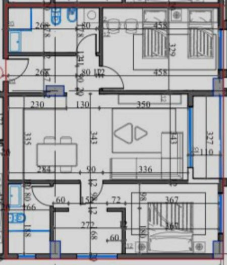 Tirane, shes apartament 2+1 Kati 6, 100 m² 109,600 € (Ne Paskuqan, prane Ures se Pakuqanit,)