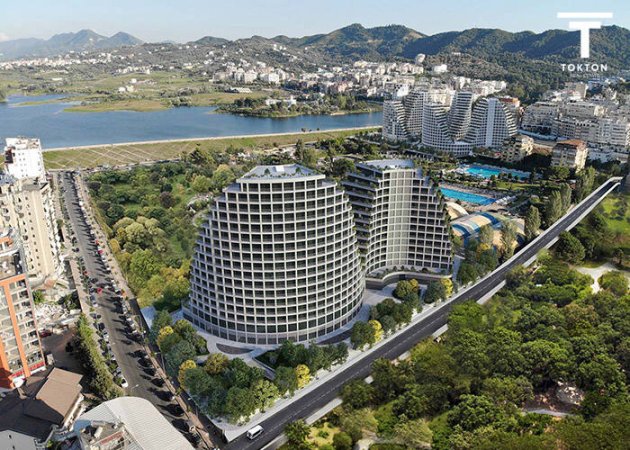 Tirane, jepet me qera apartament 1+1+Ballkon Kati 1, 75 m² 900 € (Liqeni Artificial) TT 658