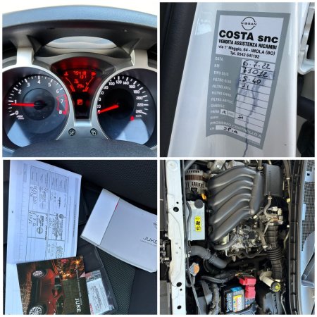 Tirane, shes makine NISSAN JUKE Benzin, e bardhë automatik Klima 75.000 km 9.200 €
