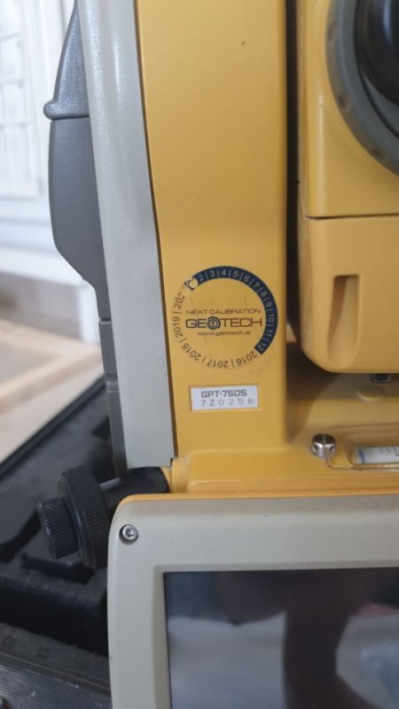 Tirane, shes pajisje te ndryshme TOTAL STATION TOPCON GT 7505
