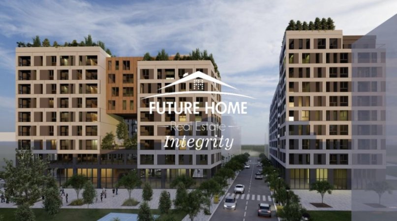 Tirane, shitet apartament 1+1 Kati 3, 66 m² 132.000 € (Kompleksi Novus,Bulevardi i Ri)