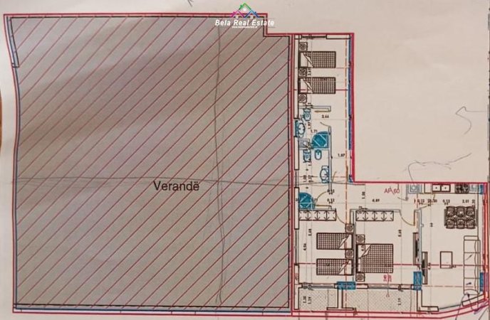 Tirane, shes apartament 3+1 Kati 8, 128 m² 346.000 € (yzberisht)