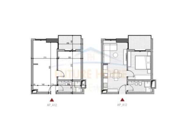 Tirane, shitet apartament 1+1 Kati 1, 55 m² 76.309 € (5Maji)