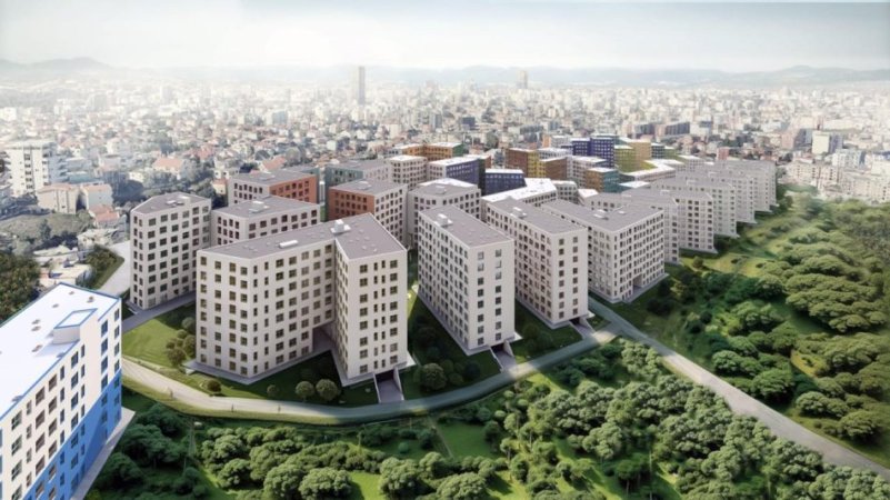 Tirane, shes apartament 2+1+Ballkon Kati 6, 74 m² 104.000 € (Rruga Pasho Hysa Tirane)
