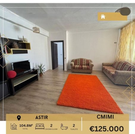 Tirane, shitet apartament 2+1+Ballkon Kati 9, 105 m² 125.000 € (Astir)