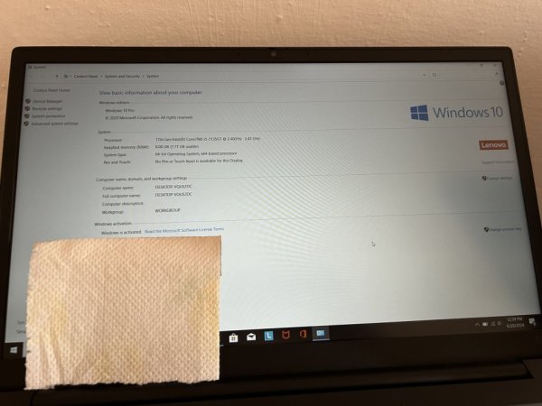 Lushnje; laptop i ri