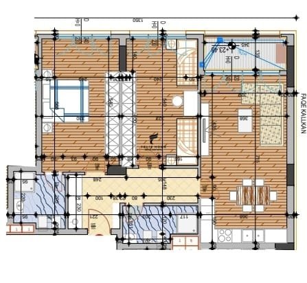 Tirane, shitet apartament 2+1 Kati 9, 117 m² 197.000 € (RRUGA DRITAN HOXHA)
