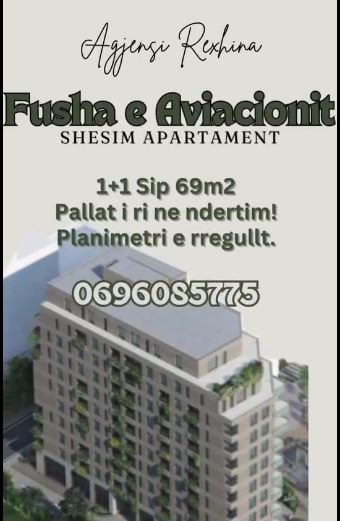 Tirane, shitet apartament 1+1 , 69 m² 99.500 € (Fusha e Aciacionit)