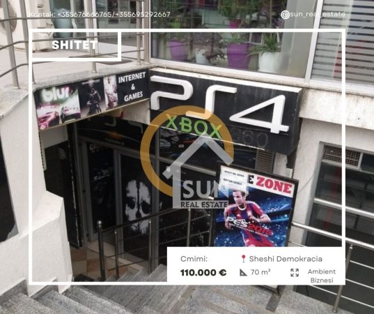 Shkoder, shitet ambjent biznesi Kati -1, 70 m² 110.000 € (SHESHI DEMOKRACIA)
