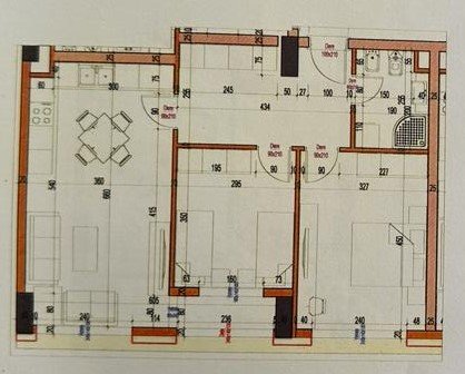 Tirane, shitet apartament 1+1+Ballkon Kati 3, 80 m² 96.360 € (Bulevardi Kashar)