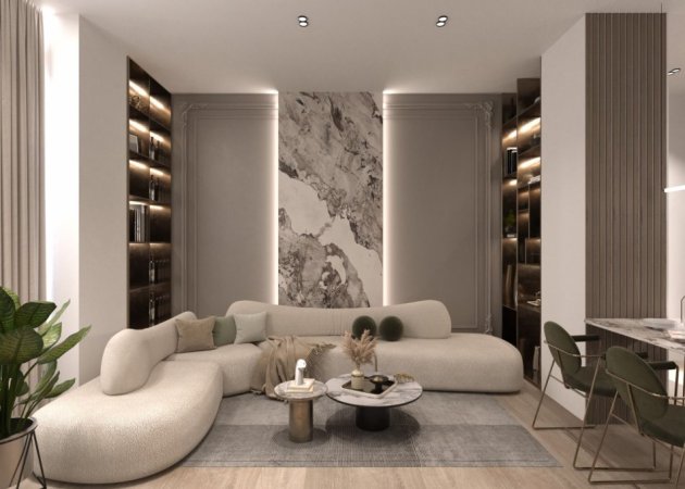 Tirane, shitet apartament 1+1 , 102 m² (Qender)