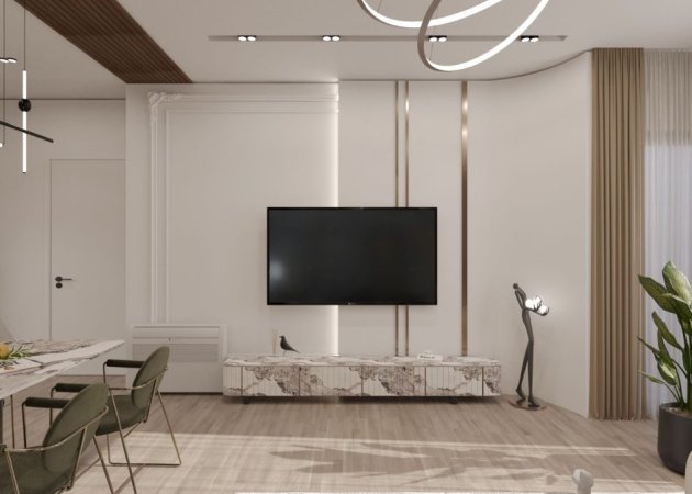 Tirane, shitet apartament 1+1 , 102 m² (Qender)