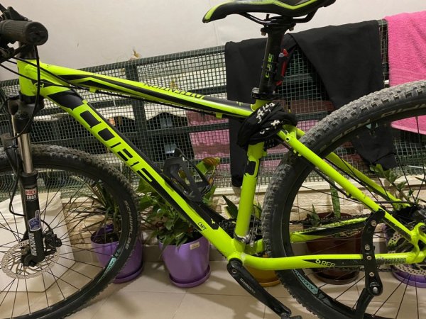 Tirane, shes biciklete Cube 29 limited editon jeshile 450 €