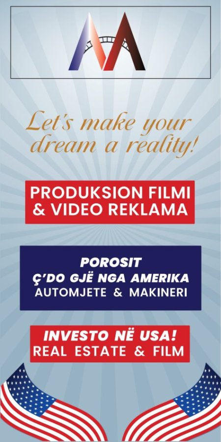 USA, njoftim AMERICAL kerkon investor per Film &amp;Real Estate