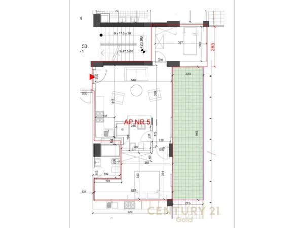 Tirane, shitet apartament 2+1 Kati 6, 62 m² 145.000 € 