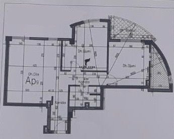 Tirane, shitet apartament 2+1+Ballkon Kati 1, 97 m² 117.024 € (FRESKU)