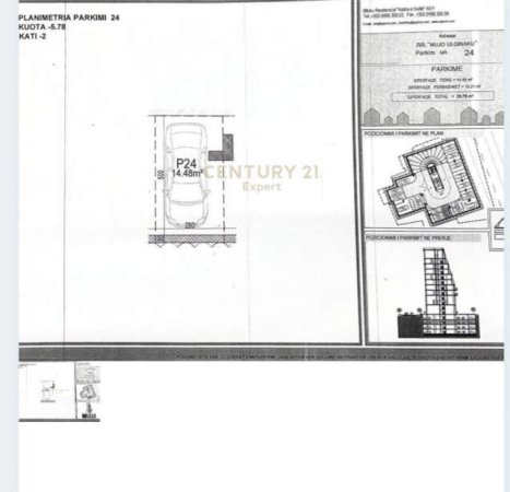Tirane, shitet garazh Kati -2, 14 m² 32.000 Euro (Mujo Ulqinaku)