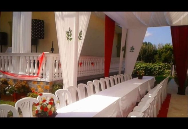 Tenda tavolina karrige per dasma dhe evente