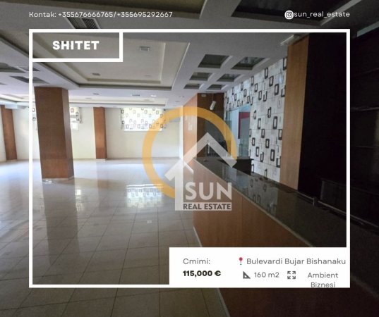Shkoder, shitet ambjent biznesi Kati 0, 160 m² 115.000 € (BULEVARDI BUJAR BISHANAKU)
