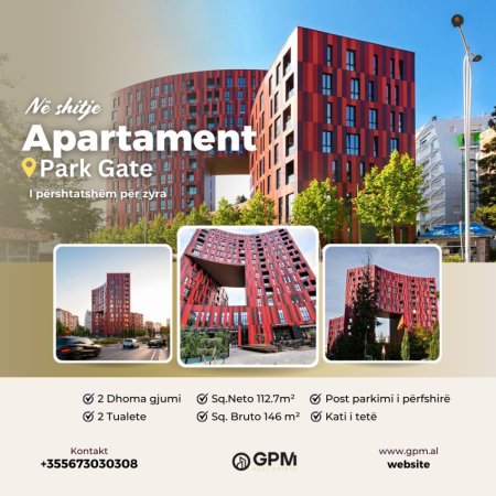 Tirane, shitet apartament 2+1 Kati 8, 146 m² (Rruga e Elbasanit)