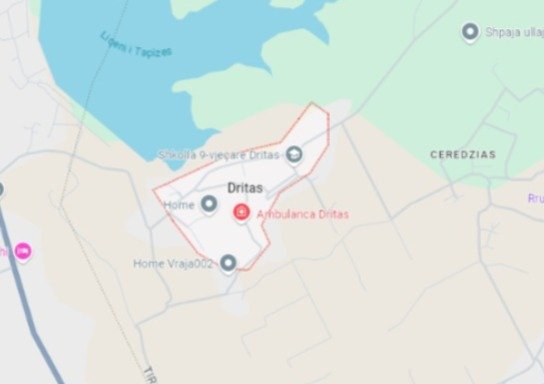 Tirane, shitet toke , 4.000 m² 90.000 € (Dritas)
