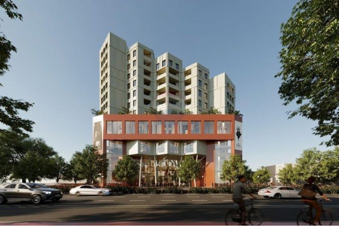 Tirane, shitet apartament 1+1 Kati 11, 71 m² 117.315 € (SHITET APARTAMENT 1+1 KOMPLEKSI COLONNADE!)