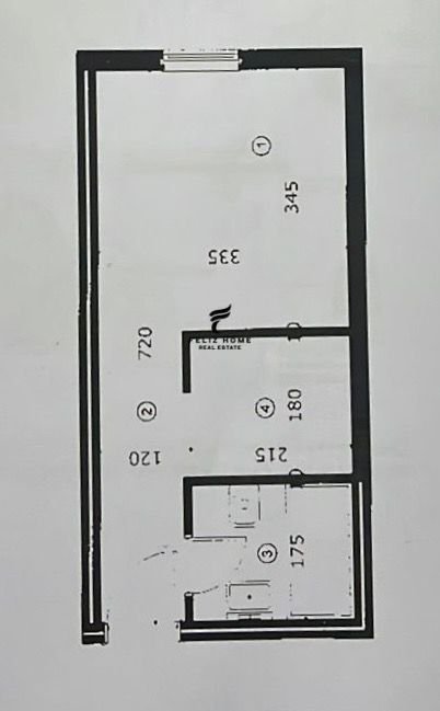 Tirane, shitet apartament 1+1 Kati 6, 33 m² 43.500 € (ALI DEMI)
