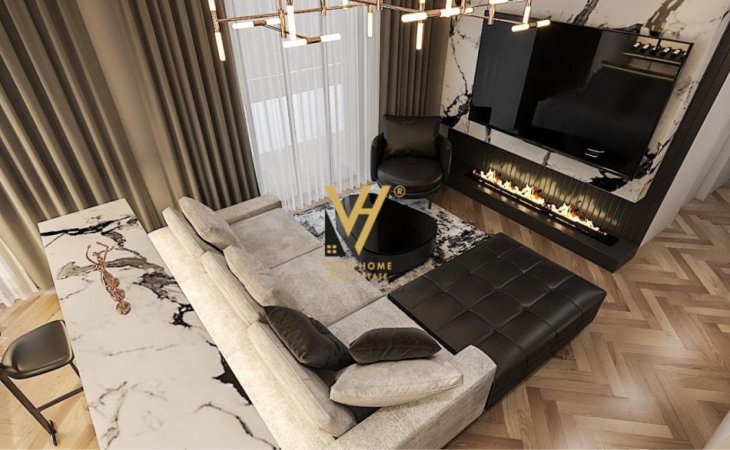 Tirane, jepet me qera apartament 2+1+Ballkon Kati 1, 130 m² 1.000 € (KODRA E DIELLIT 2)