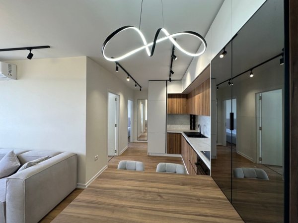 Tirane, jepet me qera apartament 2+1+Aneks+Ballkon Kati 5, 70 m² 400 € (SHKOZE)