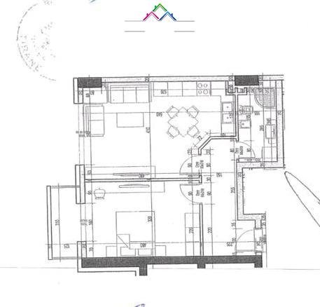 Tirane, shes apartament 1+1+Ballkon Kati 3, 80 m² 1.050.000 € (ASTIR)