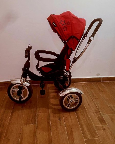 Tirane, shes biciklete per femije me 3 rrota Tricikel Bonelli e kuqe 35 €