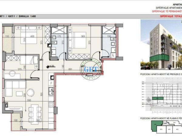 Durres, shitet apartament 3+1 Kati 1, 105 m² 141.000 € (NDERTIM I RI)