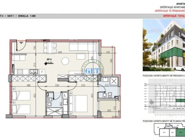 Durres, shitet apartament 2+1 , 108 m² 130.000 € (NDERTIM I RI)
