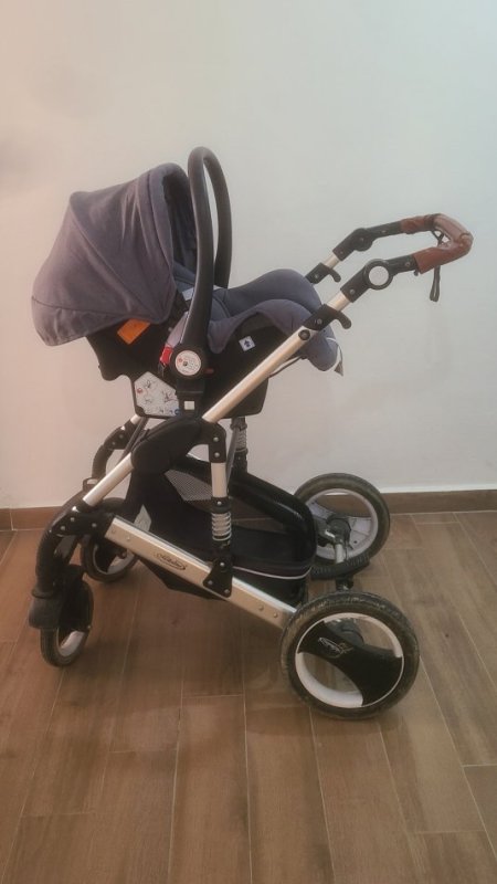 Tirane, shes biciklete per femije djem + vajza Karroce Mikelino 2n1 gri metalizato 150 €