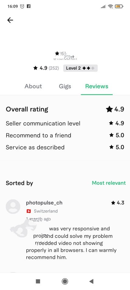 Tirane, ofroj llogari freelance per pune online - fiverr  Cmimi 1100 euro