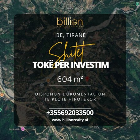Tirane, shitet toke , 604 m² 39.260 € (Ibe, Tirana, Albania)