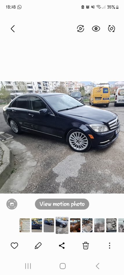 Tirane, shes makine Mercedes benz Benzin, blu e errët tiptronik Klima 255.000 km 7.500 €