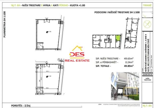 Tirane, shitet ambjent biznesi 49 m² 1.700 Euro/m2