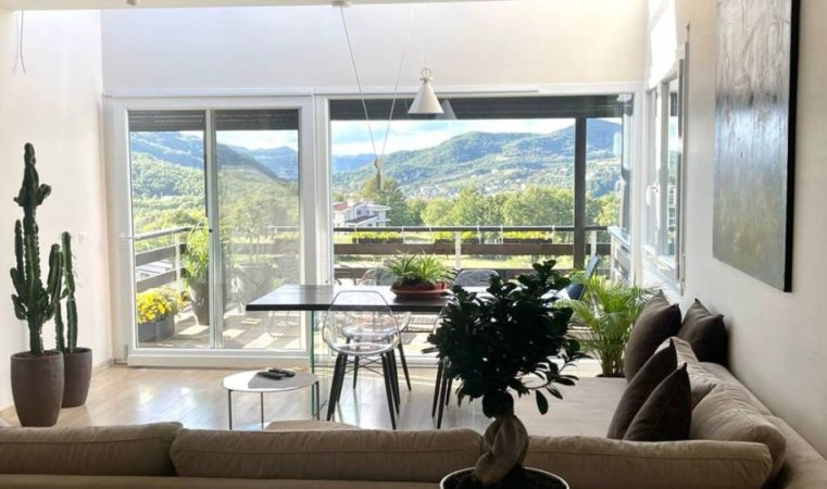 Long Hill Res. ⚜ 2+1+2wc & 2 Poste Parkimi ( TEG ) Modern, Dizenjuar me Arkitekt | Investim Premium: Sis. Qendror Kondicionimi, PARKET & Elektro A++