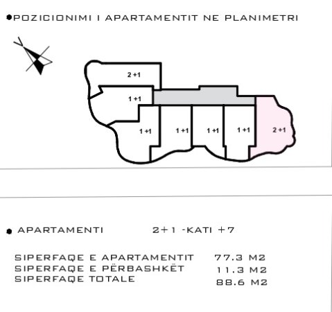 Shëngjin shitet apartament 2+1 me pamje nga deti, rana e hedhun