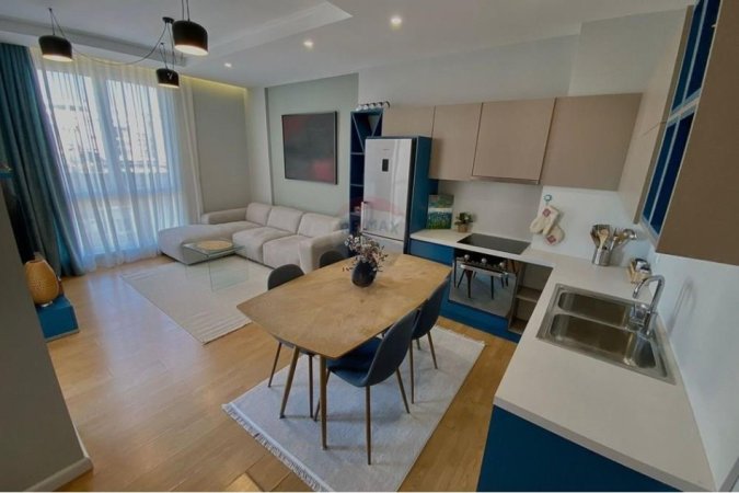 Tirane, jepet me qera apartament 1+1+Ballkon Kati 4, 64 m² (21 dhejtori,prane supermarket joena)