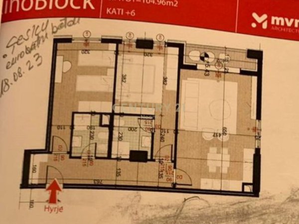 Tirane, shes apartament 2+1+2+Ballkon , 105 m² 142.000 € (Porcelan)