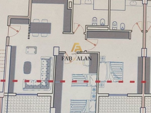 Tirane, shitet SUPER apartament 2+1+2 Kati 5, 102 m² 95.000 € (Kamez)