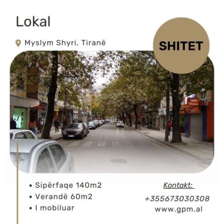 Tirane, shes lokal Kati 1, 140 m² 750.000 Euro