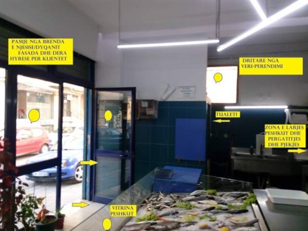 Tiranë,Shitet Njësi Biznesi/Dyqan, kati 1 buzë trotuari, Pallat 6-kat, Sip.53m², Cmimi 150'000€, rr.N.Frashëri, 350m nga Rr.Kavajës,150m nga Unaza/H.D