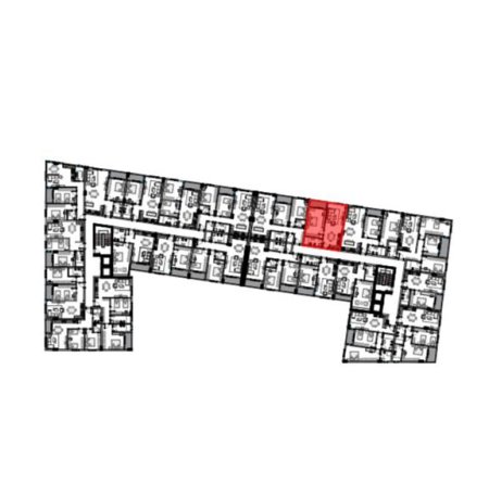Rezidenca Apollo shitet apartament 1+1 me CMIM OKAZION 950 Euro