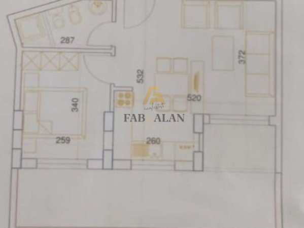 Tirane, shitet apartament 1+1+Verande Kati 1, 47 m² 110.000 € (Liqeni i Thate)