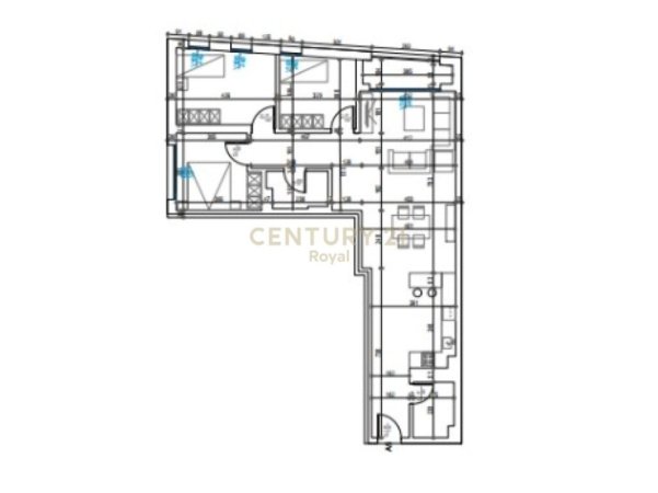 Tirane, shes apartament 3+1+Aneks+Ballkon Kati 2, 147 m² 286.650 € (Liqeni i thate)