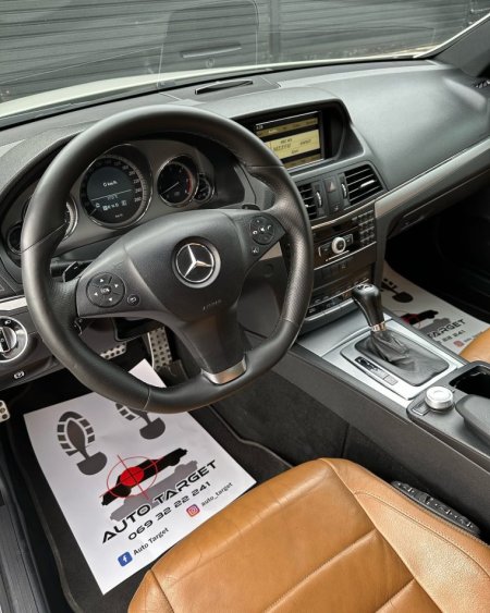 Tirane, shes makine MERCEDES-BENZ E 350 CDI Coupe AMG LINE Nafte, e bardhë automatik Klima 222.000 km